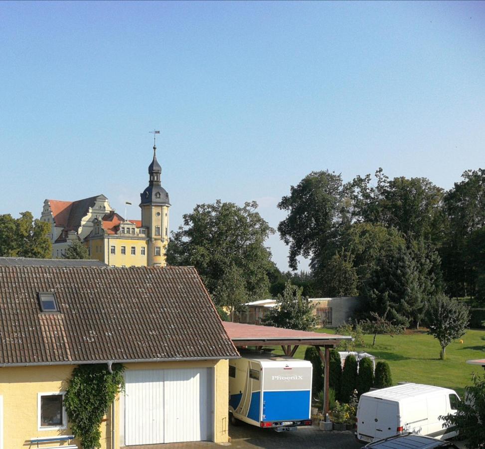 Pension Schlossblick Thallwitz Extérieur photo